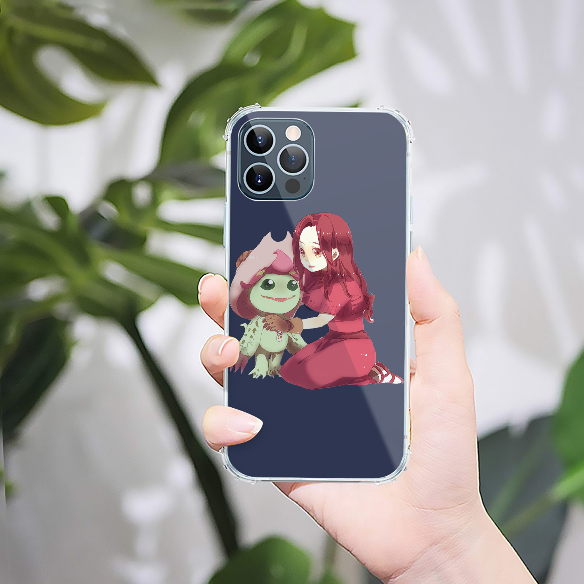 （画像用） Digimon デジタルモンスター/デジモン 【iPhone 12シリーズ対応】透明スマホケース（クリアソフトケース）
